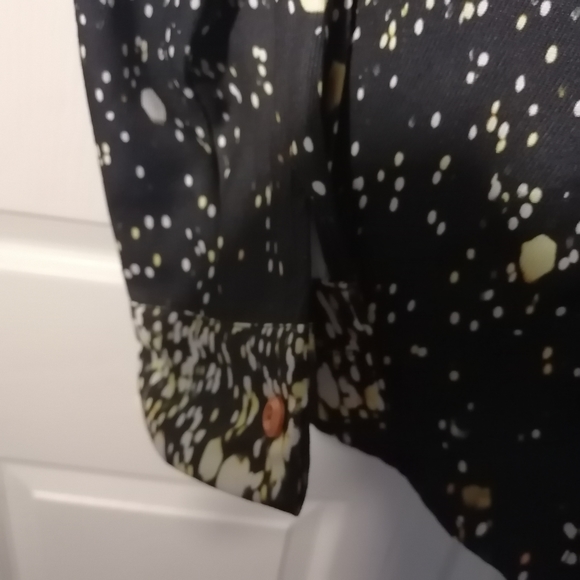 Celestial Print Shirt in Black - Picture 4 of 5